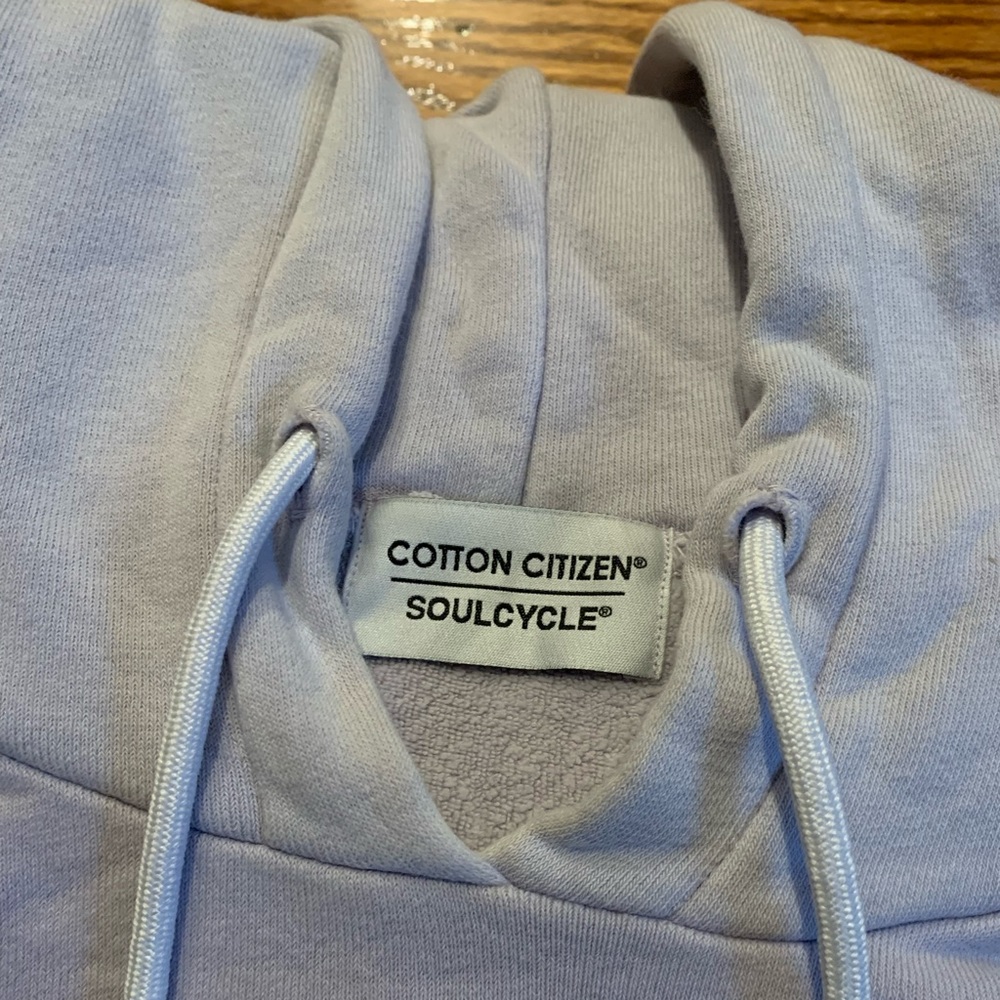 COTTON CITIZEN x Soulcycle lavender hoodie